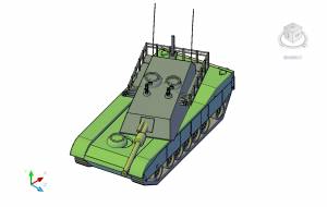 C3_05 Модель танка
